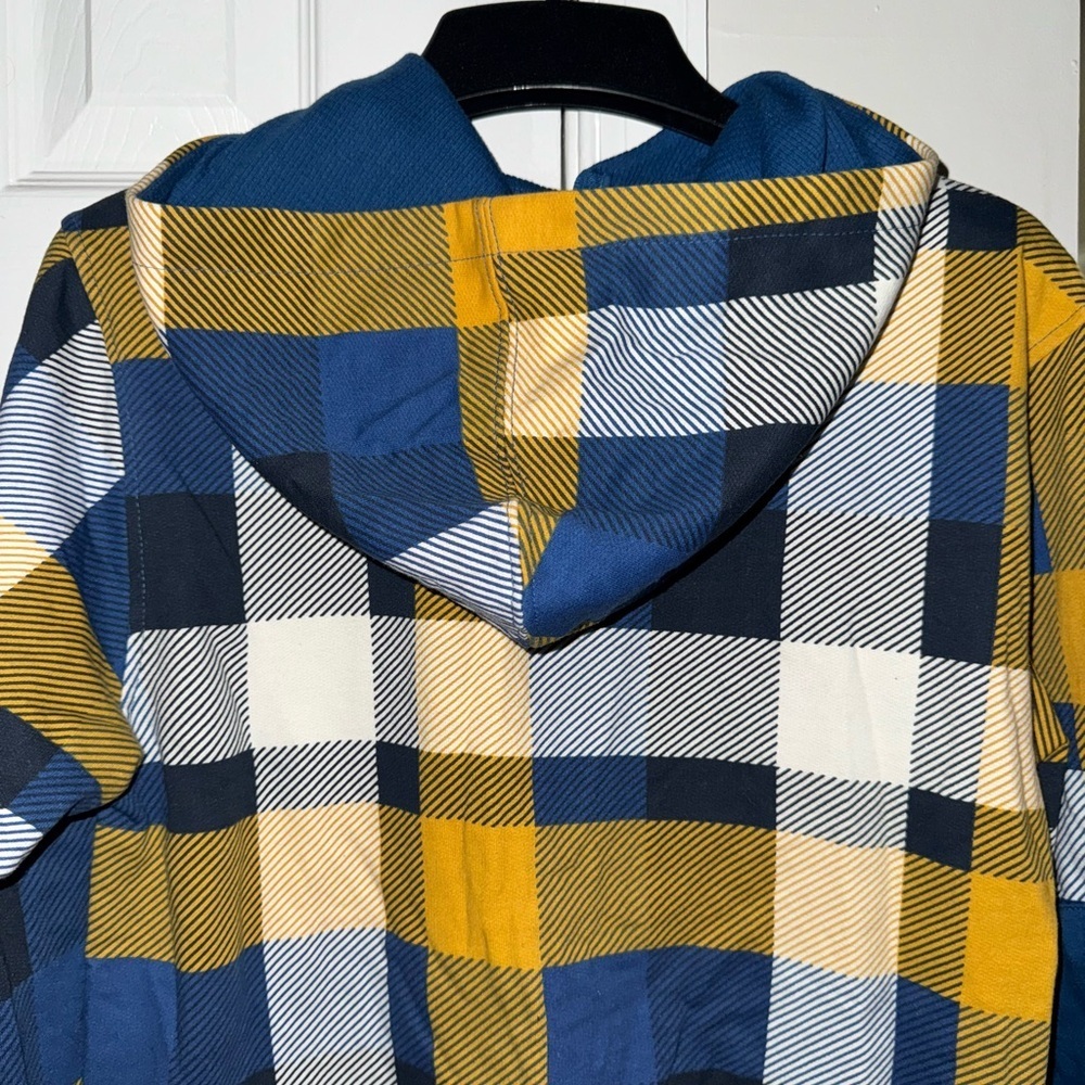 Yigga 1985 Expedition Plaid Zip-Up Hoodie - Size 158/164 (US Youth 12-14) Youth - Picture 10 of 11